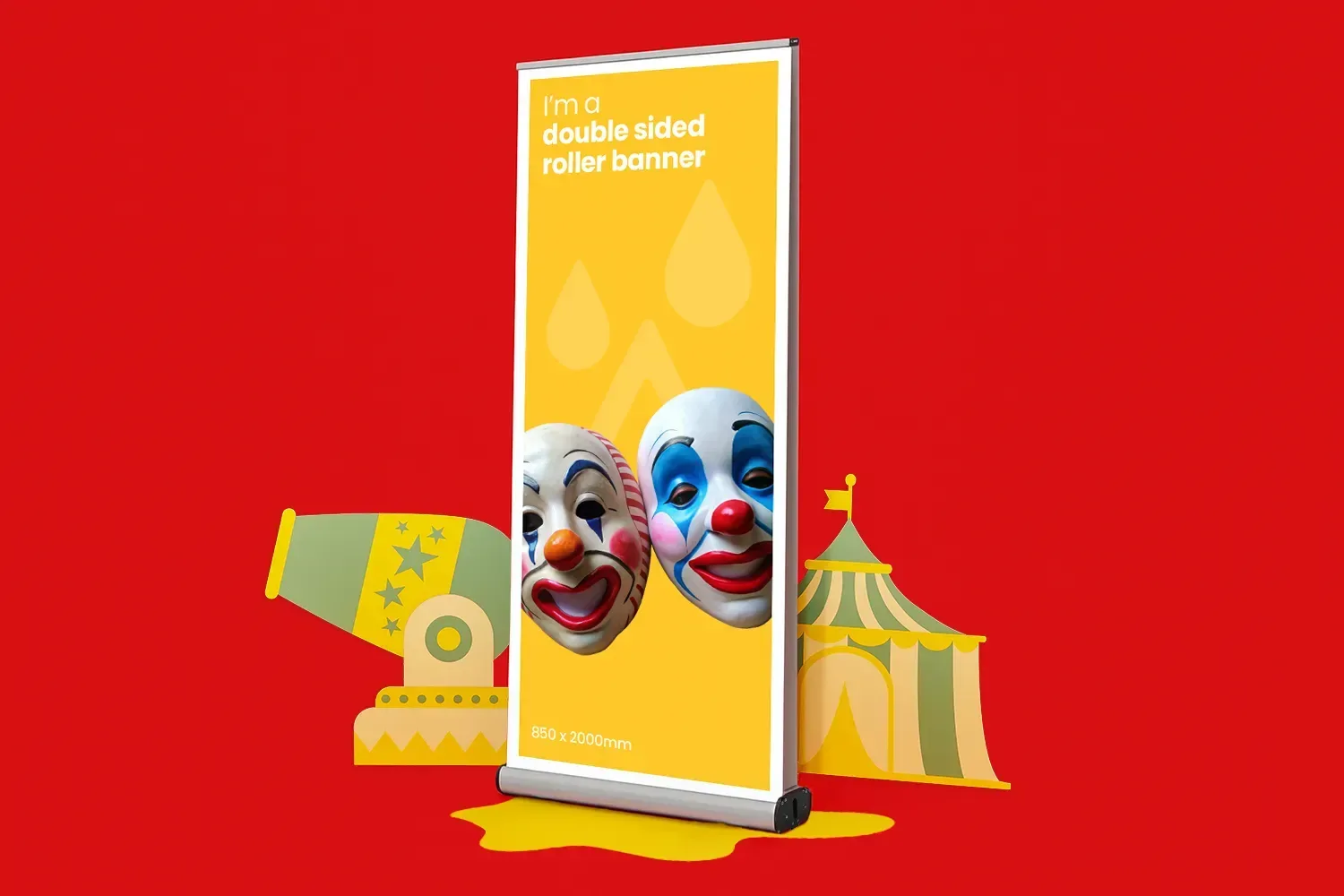 Double Sided Roller Banners