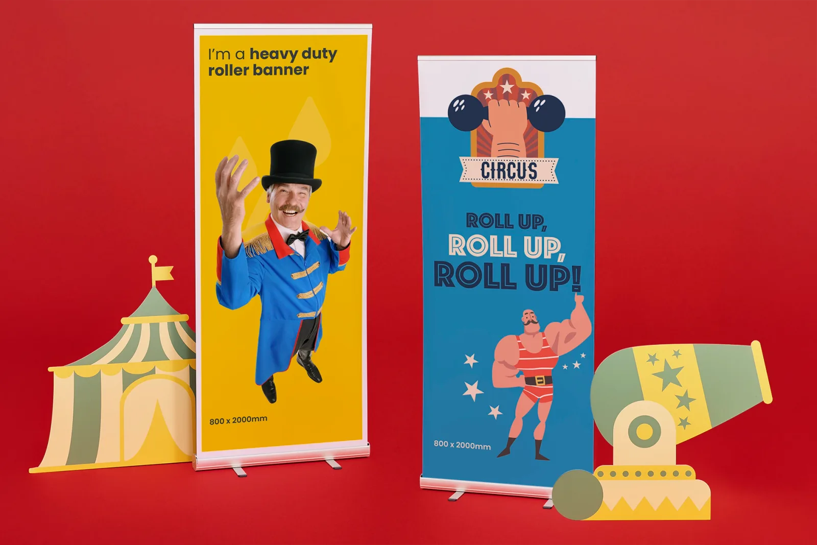 Heavy Duty Roller Banners