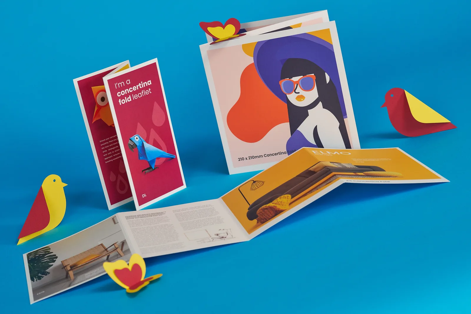 Concertina Fold Leaflets
