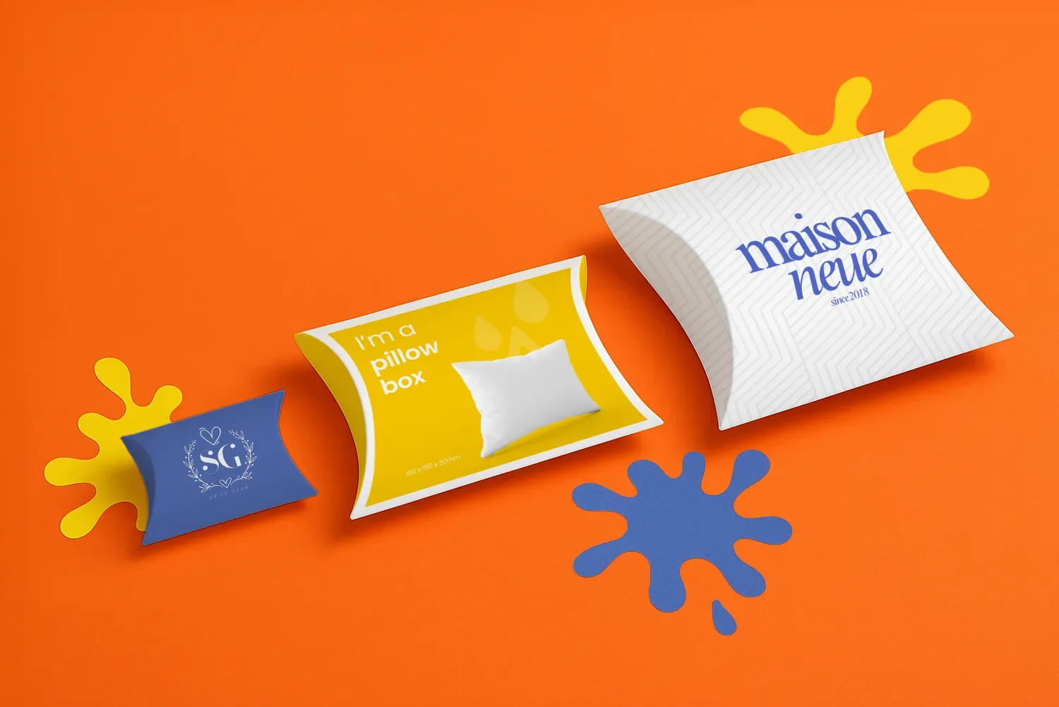 Custom Pillow Boxes