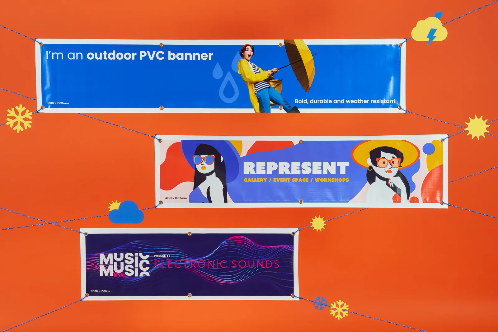 Double Side Banner 440gsm