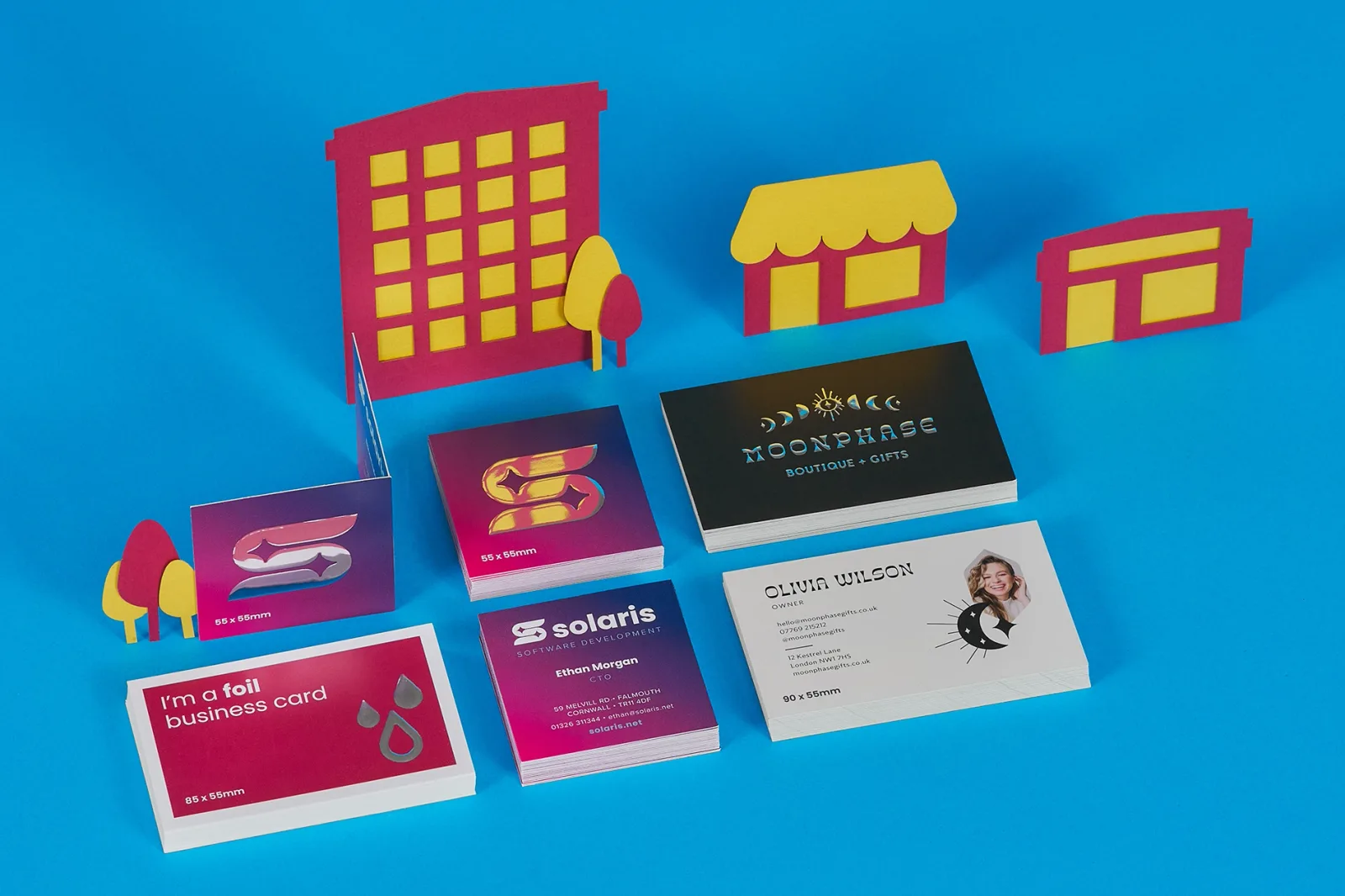 Foil Business Cards