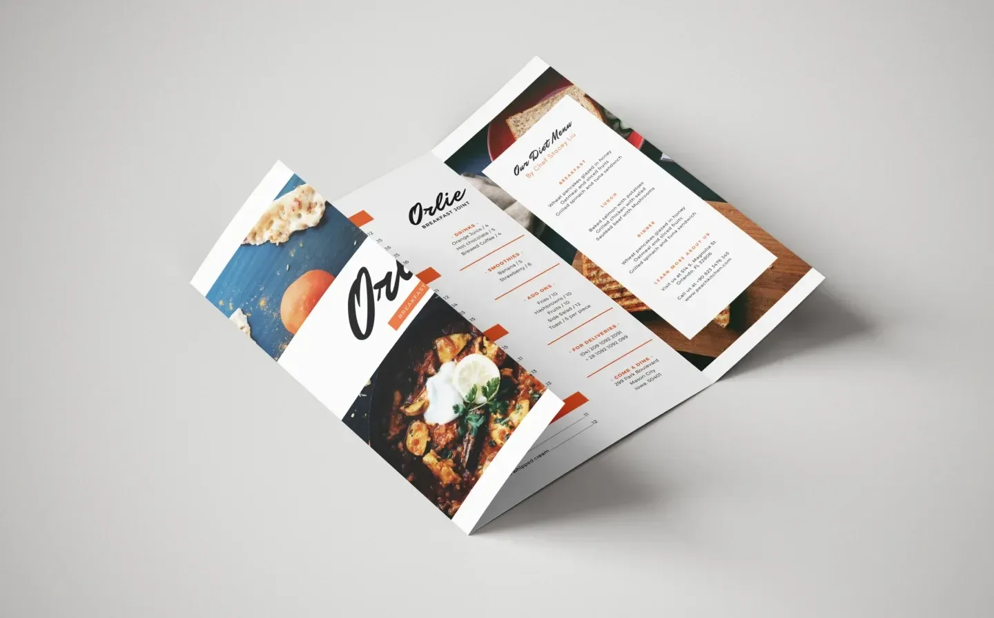 Folded Menus – view 4