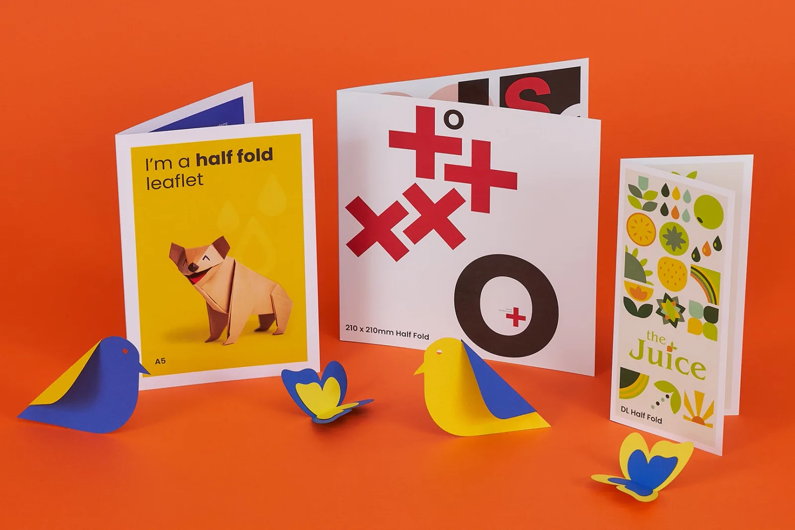 Half Fold Leaflets