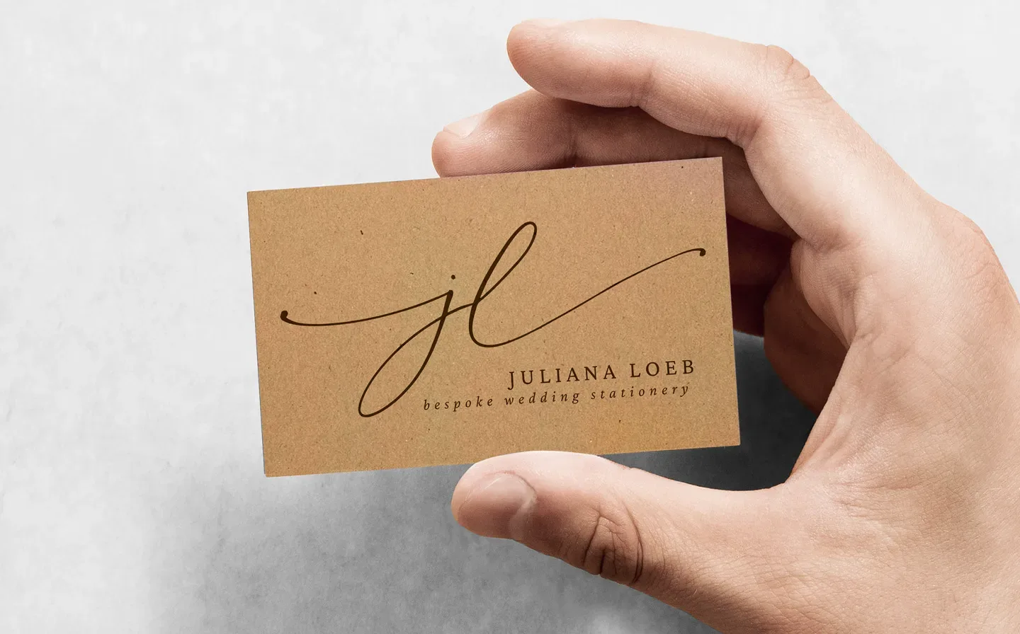 Kraft Business Cards – view 2