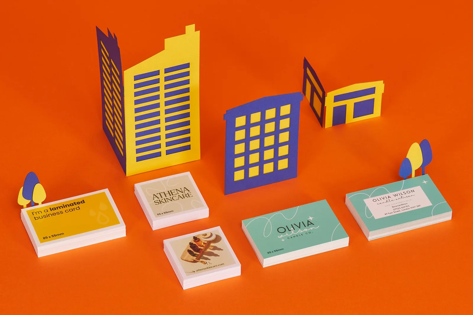 Laminated Business Cards