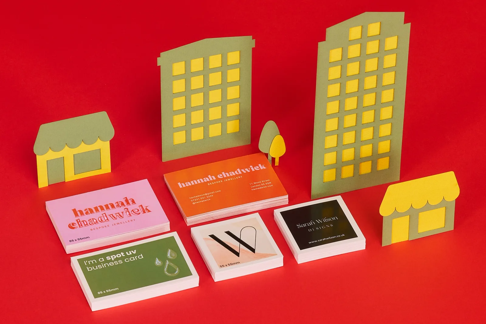 Spot UV Business Cards