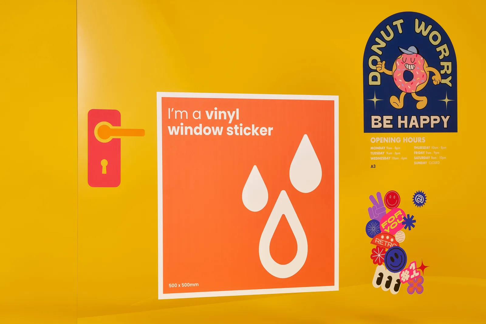 Vinyl Window Stickers