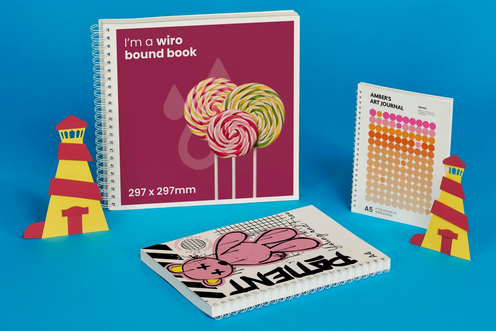 Wiro-Bound Book Printing
