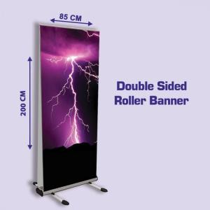 Double Sided Roller Banner 85×200