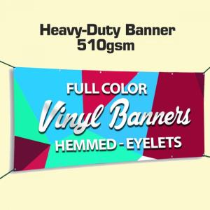 Heavy Duty Banner 510gsm